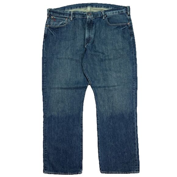 Polo Ralph Lauren Classic Fit 867 Blue Medium Wash Denim Jeans Size Men's 42x30 - Picture 1 of 8